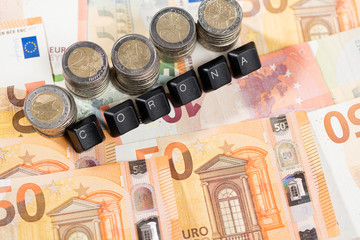 Symbolbild Corona Wirtschaftskrise