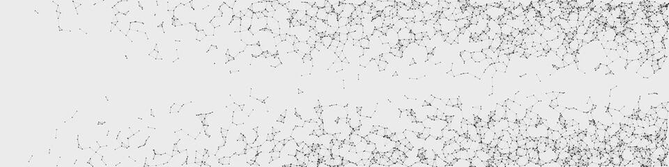 Network Mesh Random Procedural Art background illustration