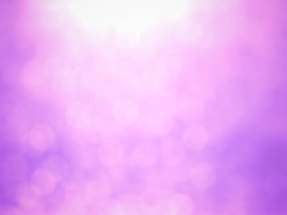 purple bokeh lights with soft light background. Blur wall.