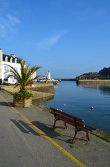  Le port de Sauzon à Belle-Île-en-Mer (Morbihan - Bretagne - France)