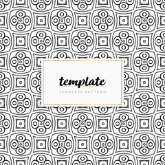 Colorful mandala seamless pattern vector