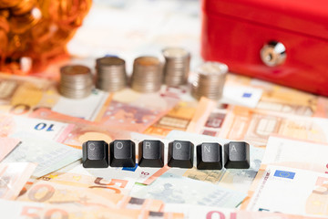 Symbolbild Corona Wirtschaftskrise