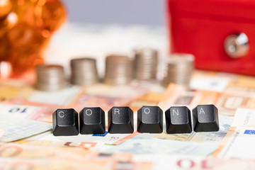 Symbolbild Corona Wirtschaftskrise