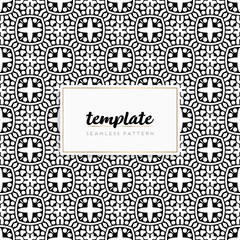 Fototapeta premium Colorful mandala seamless pattern vector