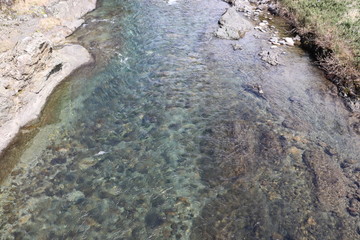 さまざまな川の流れ