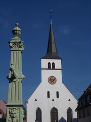 Voici l'Église Saint-Guillaume de Strasbourg en Alsace.