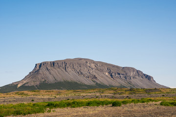 Burfell mountain in south Iceland