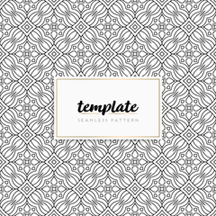 Colorful mandala seamless pattern vector