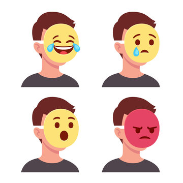 Emoji face mask