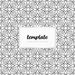 Colorful mandala seamless pattern vector