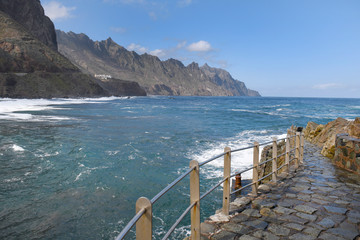 cote sauvage, ile de tenerife