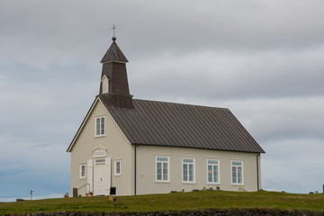 Strandarkirkja is a Lutheran (Church of Iceland) parish church in Selvogur, on the coast of Iceland