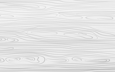 White horizontal wooden cutting, chopping board, table or floor surface. Wood texture. Vector illustration