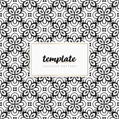 Colorful mandala seamless pattern vector