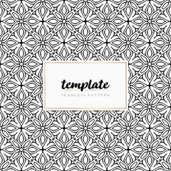 Colorful mandala seamless pattern vector