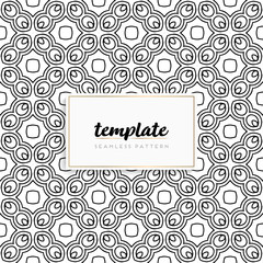 Colorful mandala seamless pattern vector