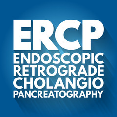 ERCP - Endoscopic Retrograde CholangioPancreatography acronym, concept background