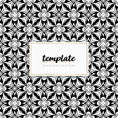 Colorful mandala seamless pattern vector