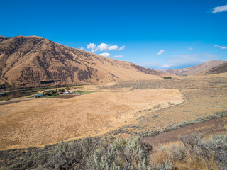 Great hills. Yakima Canyon road, Washington
