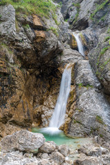 Waterfall Cascata Facchin in Trentino-Alto Adige, Italy