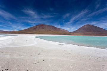 A view of Laguna Blanca