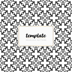 Colorful mandala seamless pattern vector