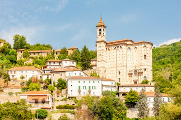 Obraz premium old village Cessole in Asti, Italy