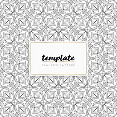 Colorful mandala seamless pattern vector