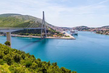 Brücke nach Dubrovnik, Kroatien