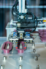 robotic pneumatic input to robot handle grip handle