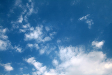 Fototapeta premium clouds in the blue sky during the daytime