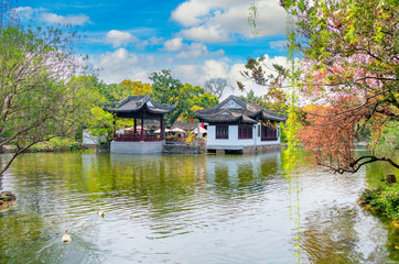 Garden scenery of Guyi Garden, Shanghai, China