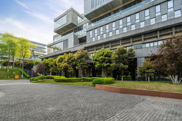 Green environment of office buildings in science and technology park, Chongqing, China