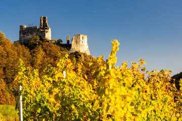 Ruins of Senftenberg, Krems-Land District, Lower Austria, Austria