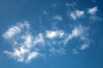clouds in the blue sky during the daytime