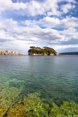 Naklejka premium 日本の岩手県・三陸の国立公園、浄土ヶ浜