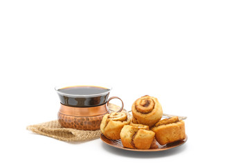 Cinnamon Rolls and Coffee