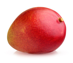 mango isolated on a white background with clipping path.