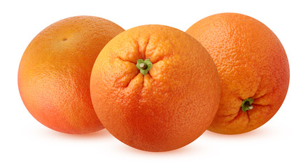grapefruit isolated on a white background with a clipping path.