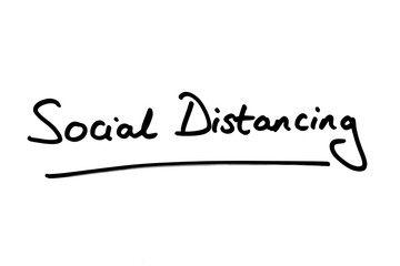 Fototapeta na wymiar Social Distancing