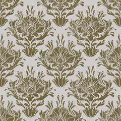 Abstract seamless vintage pattern