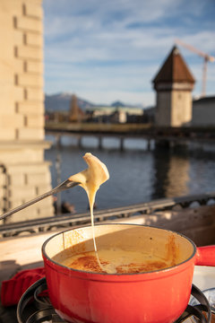 Käsefondue in Luzern