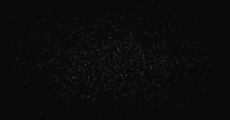 Obraz premium Network Mesh Random Procedural Art background illustration