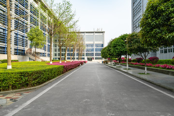 Fototapeta premium Highway and urban buildings in Chongqing, China