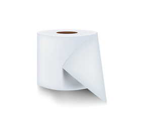 Toilet paper roll. vector illustration
