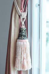Accessorize Curtains With Tassel Tie backs