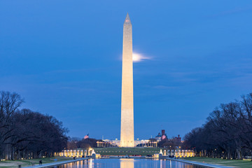 Washington Monument night