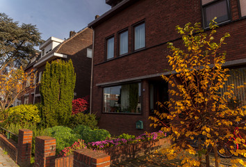 Traditional cozy houses in Netherlands