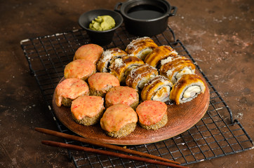 Japanese Food Hot Roll