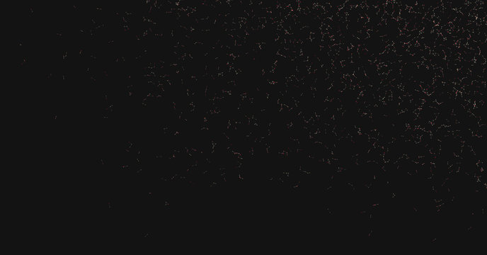 Network Mesh Random Procedural Art background illustration